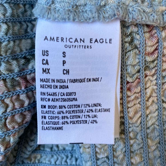 American Eagle Outfitters Womens Floral Crop top Size S - Picture 10 of 11